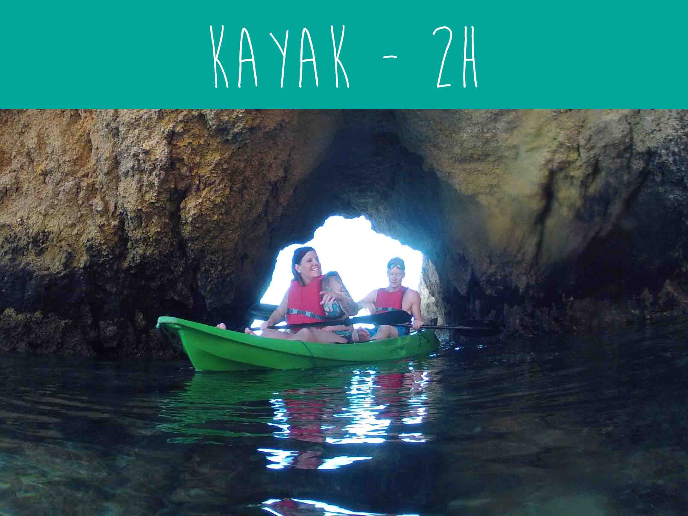 Kayak trip with wildwatch Algarve boat trips
